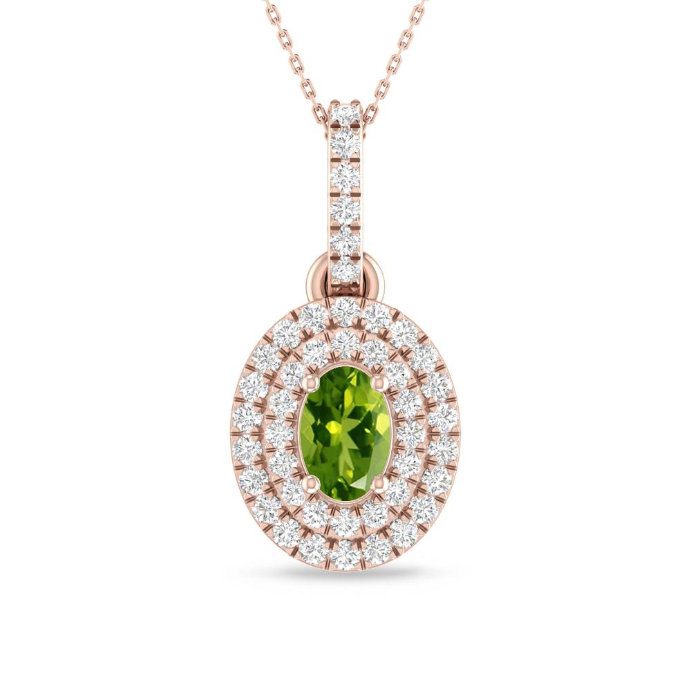 Rose Gold - Peridot