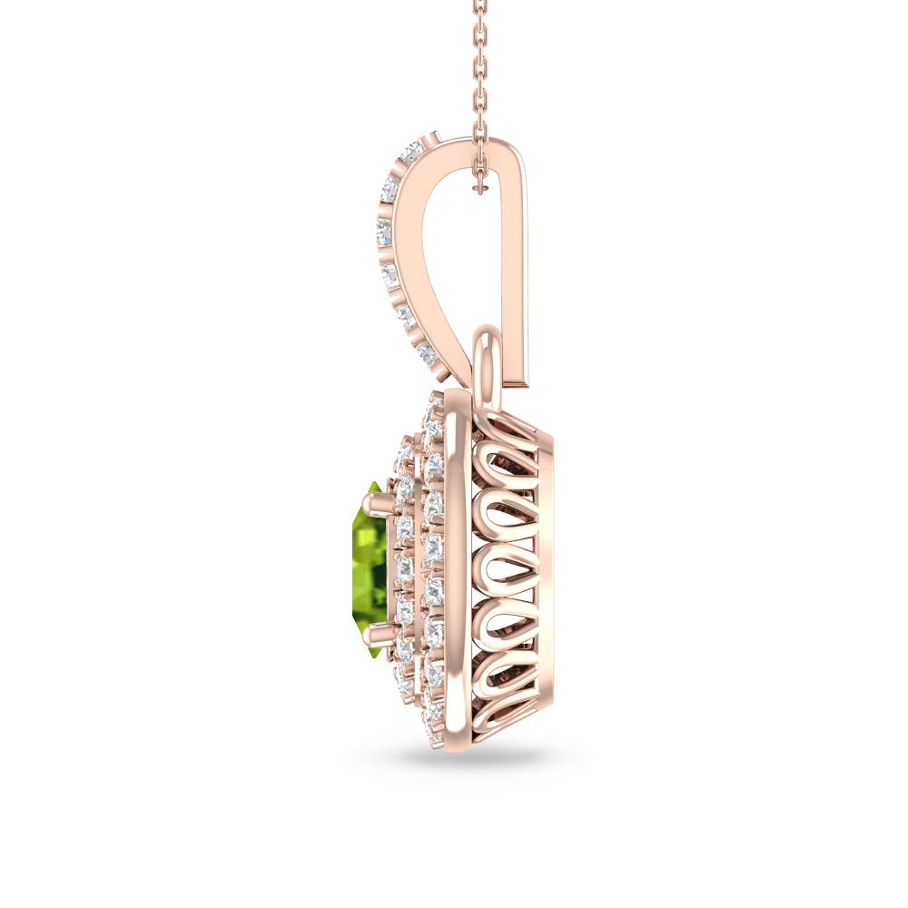 Rose Gold - Peridot