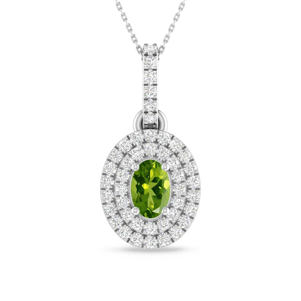 White Gold - Peridot