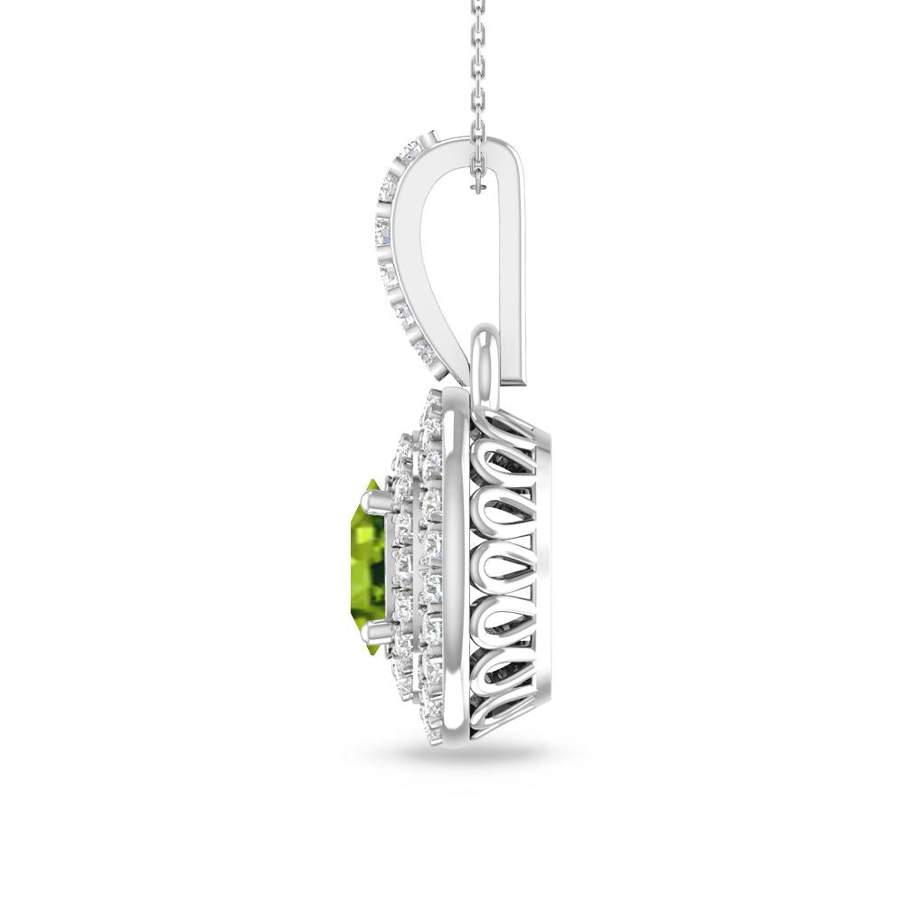 White Gold - Peridot