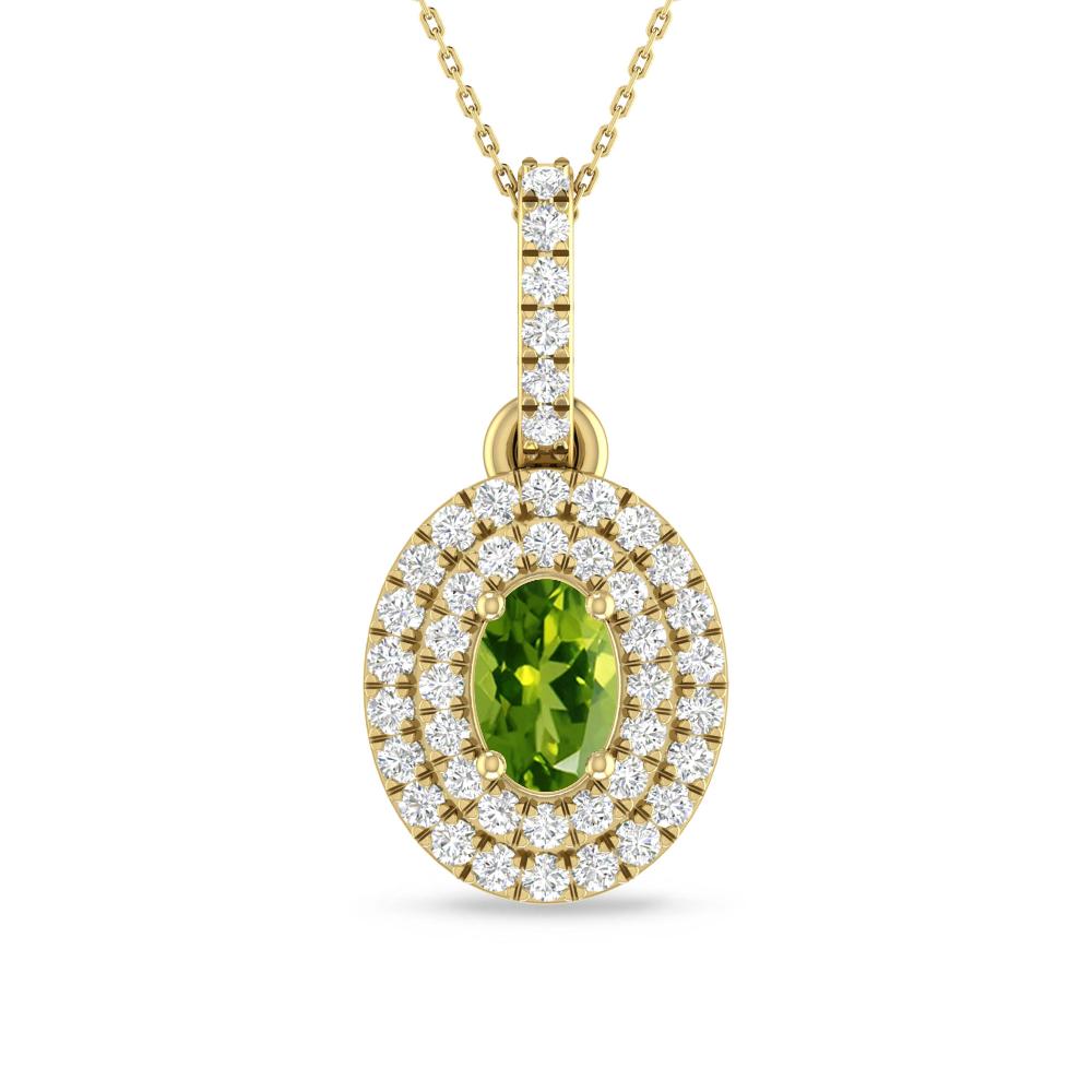Yellow Gold - Peridot