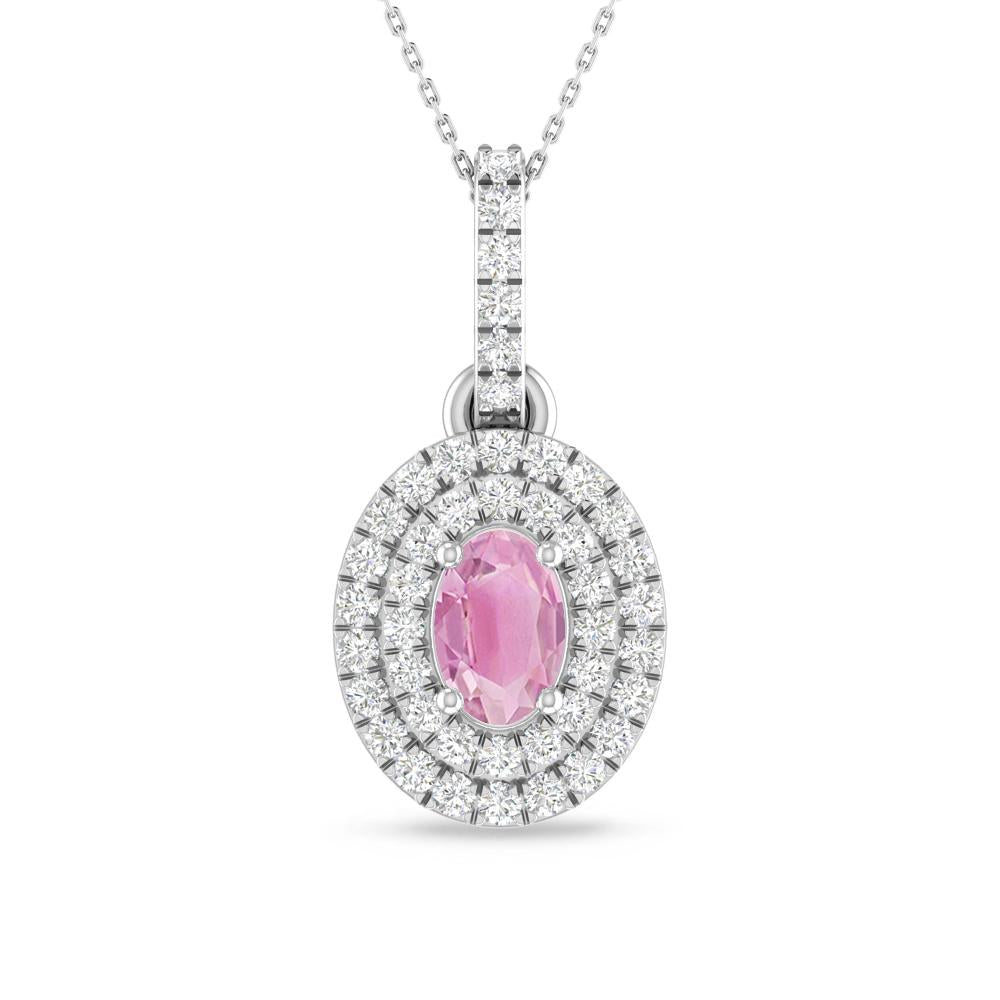White Gold - Pink Tourmaline