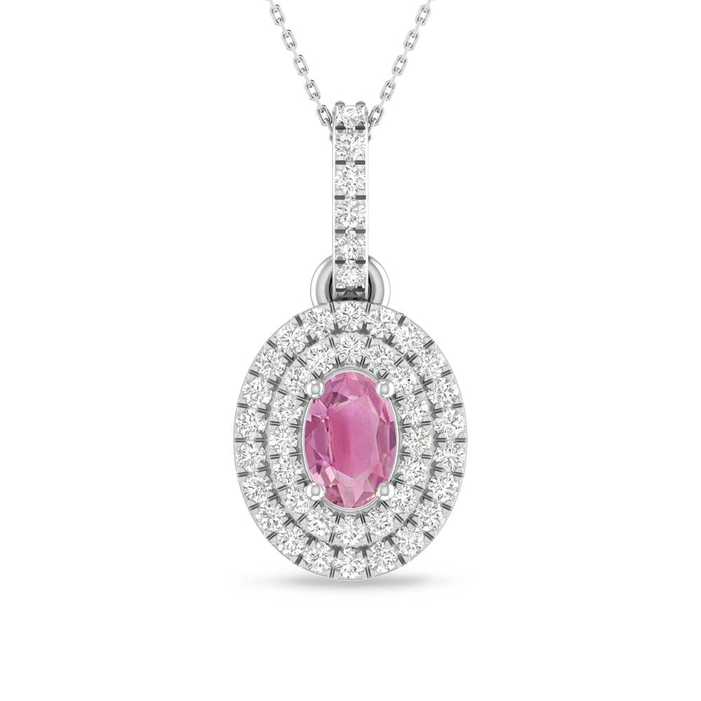 White Gold - Pink Tourmaline