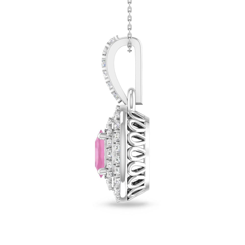 White Gold - Pink Tourmaline