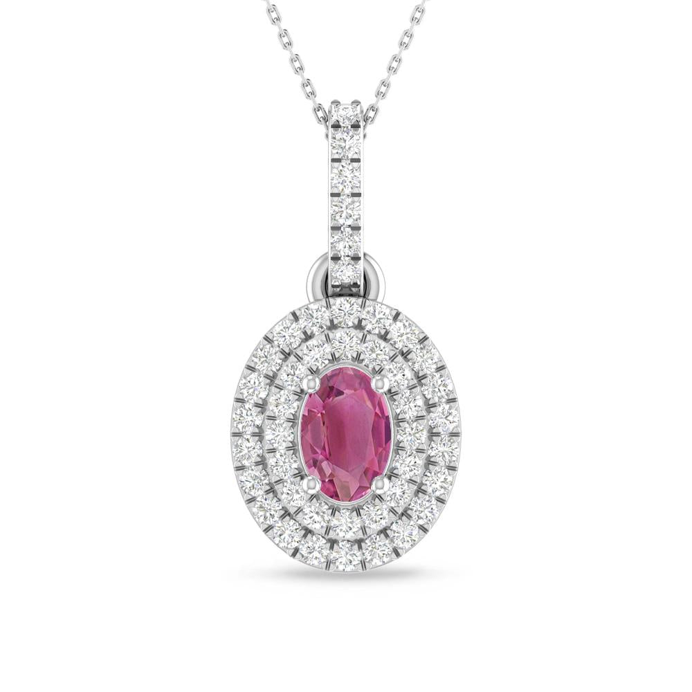 White Gold - Pink Tourmaline