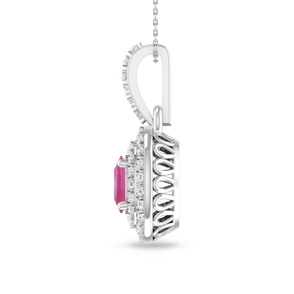 White Gold - Pink Tourmaline