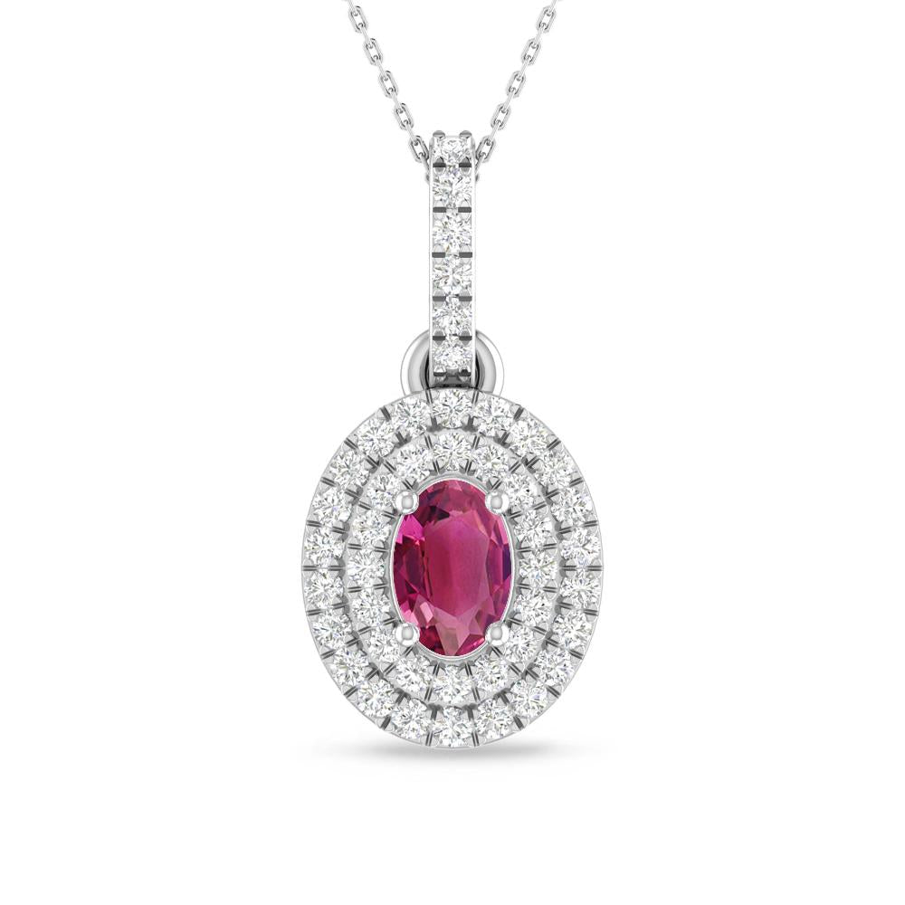 White Gold - Pink Tourmaline