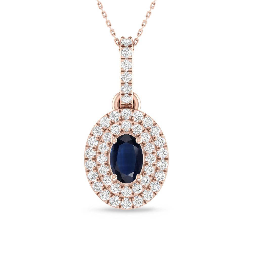 Rose Gold - Sapphire