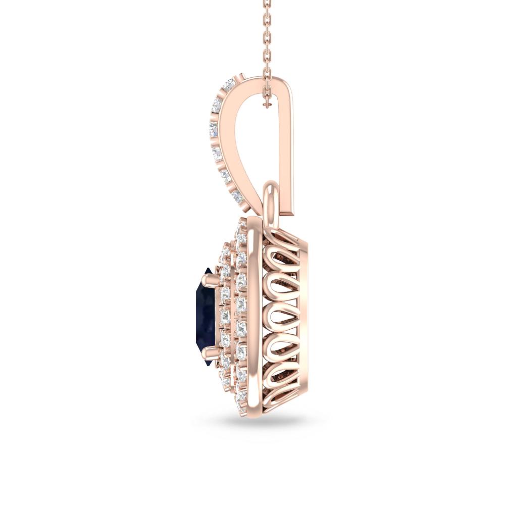Rose Gold - Sapphire