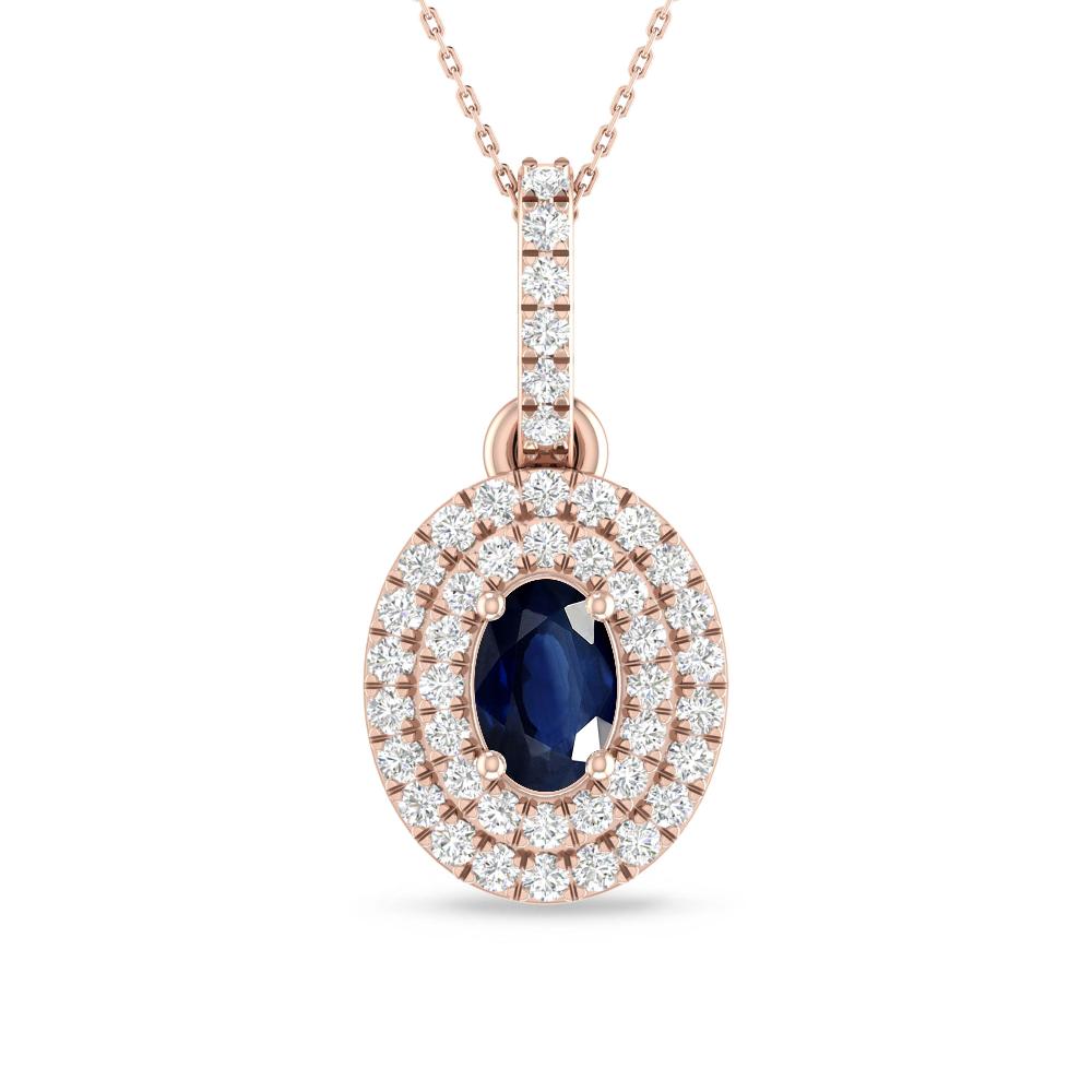 Rose Gold - Sapphire