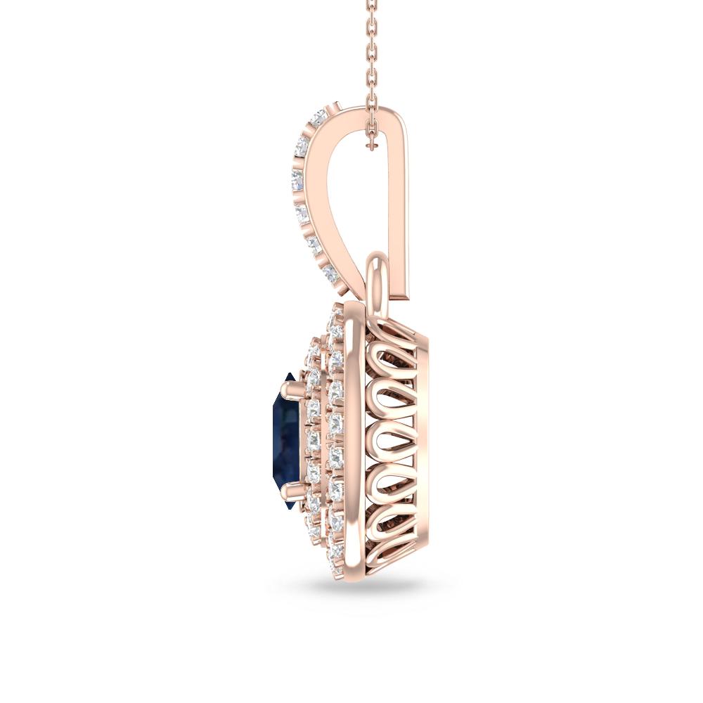 Rose Gold - Sapphire