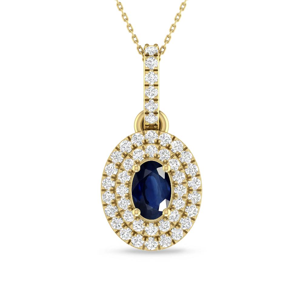 Yellow Gold - Sapphire