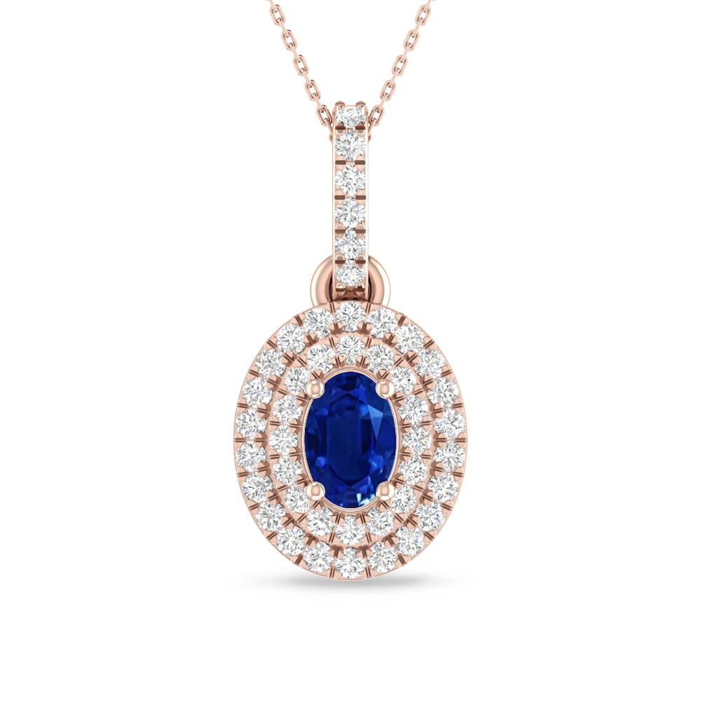 Rose Gold - Sapphire