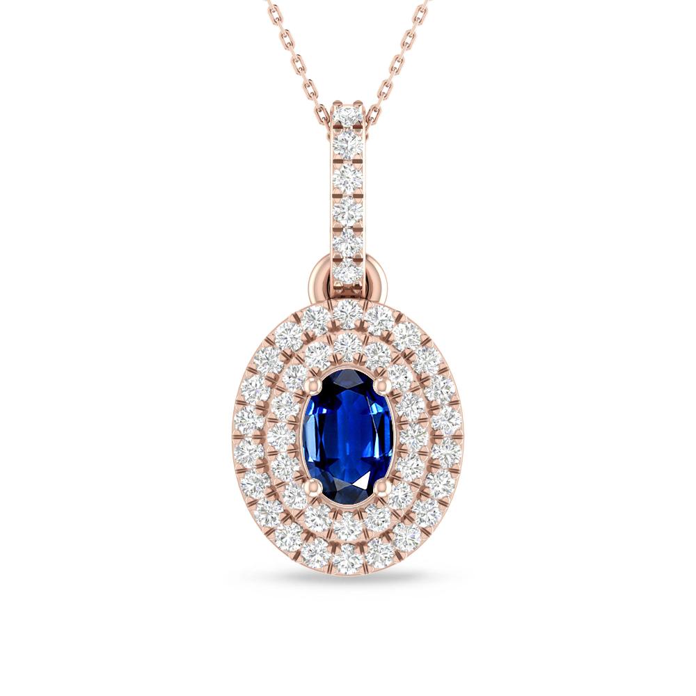 Rose Gold - Sapphire