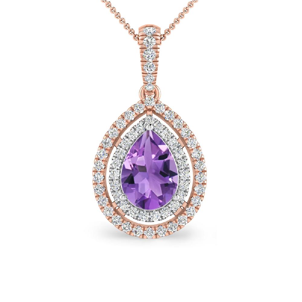 Rose Gold - Amethyst