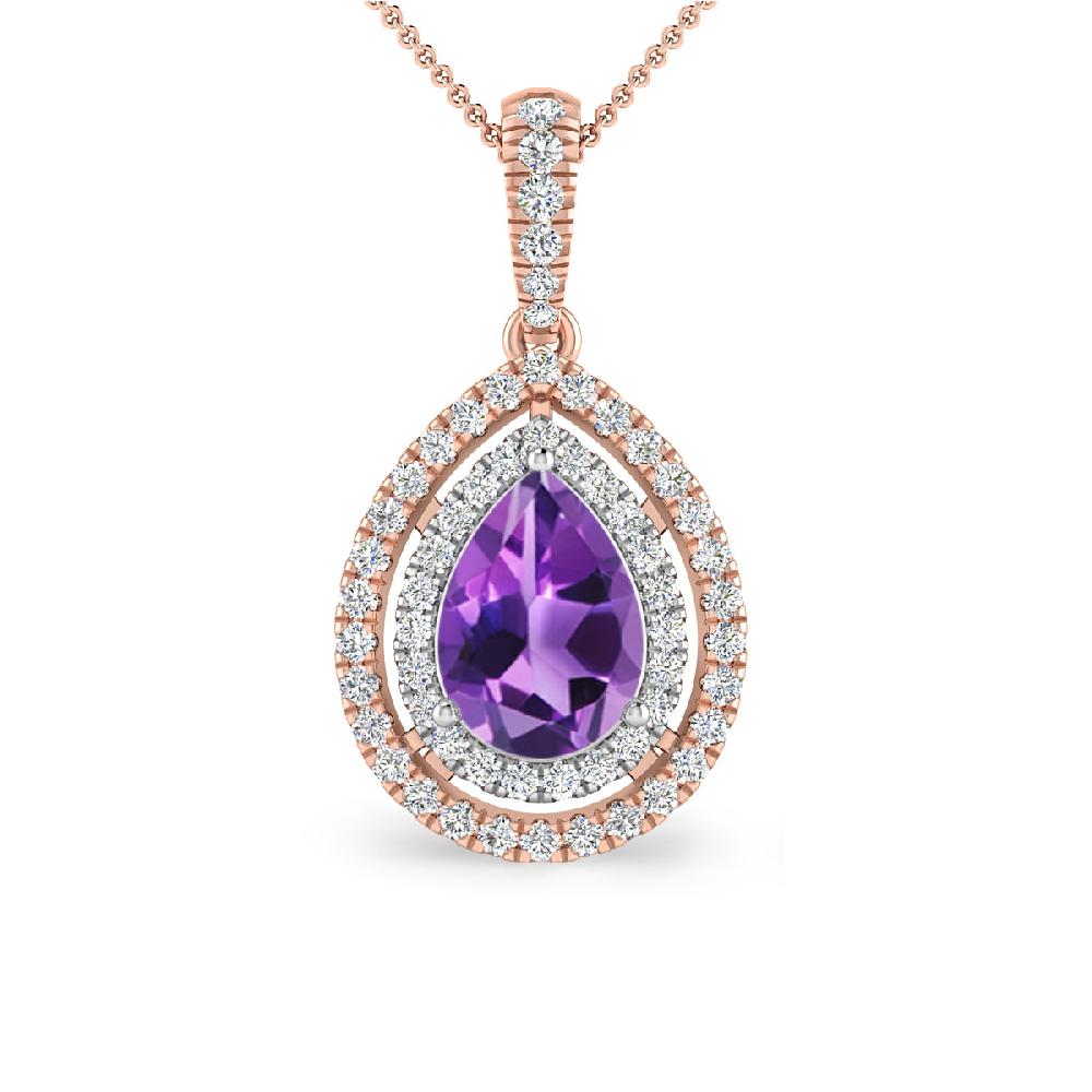 Rose Gold - Amethyst