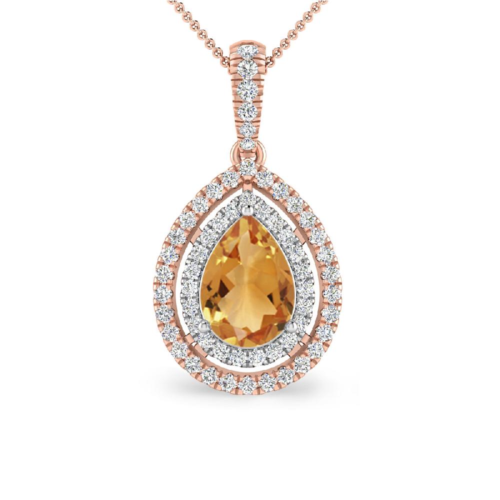 Rose Gold - Citrine