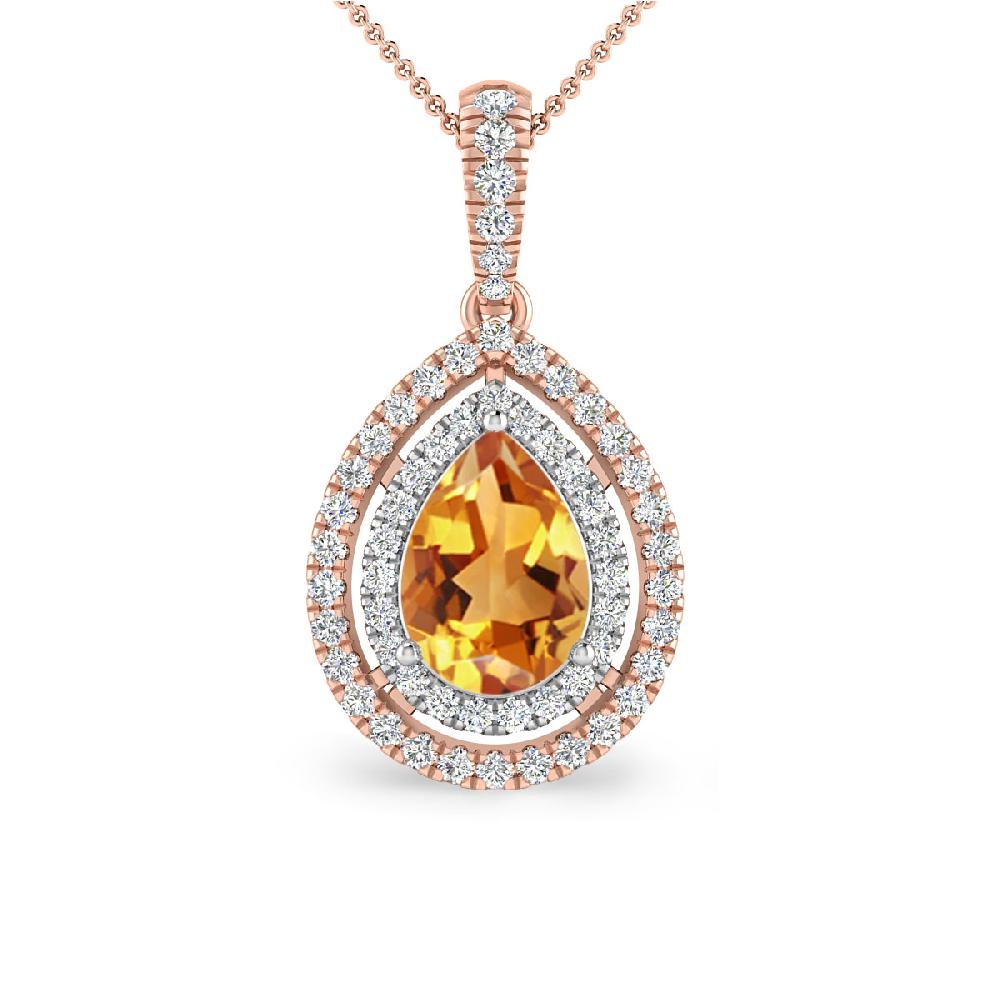 Rose Gold - Citrine