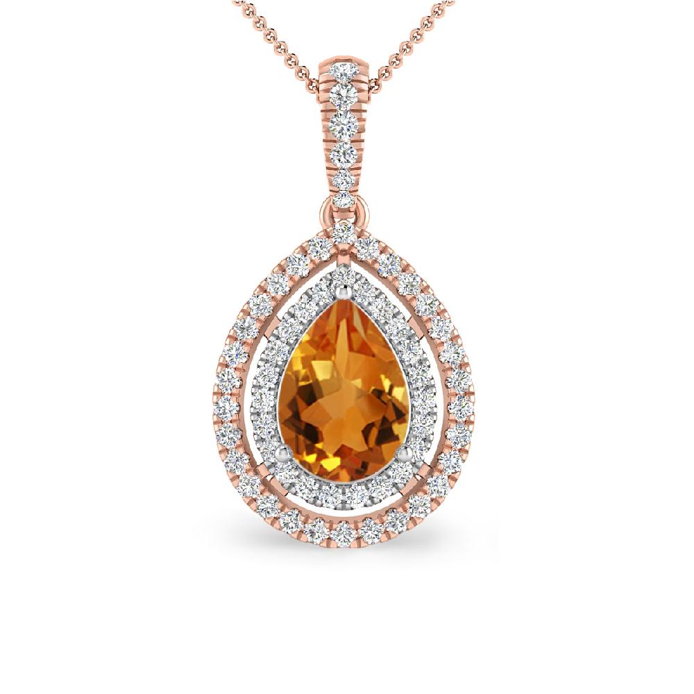 Rose Gold - Citrine