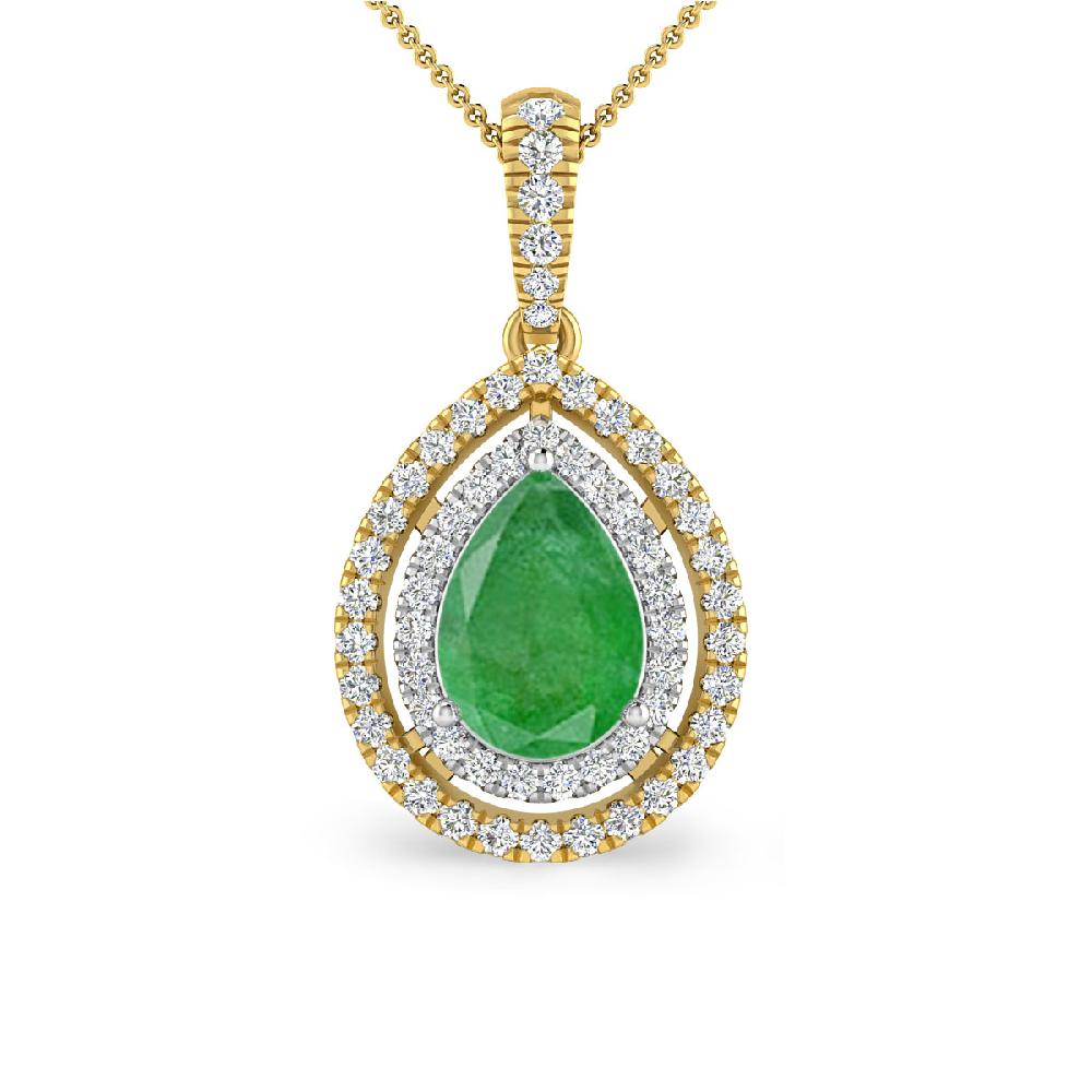 Yellow Gold - Emerald