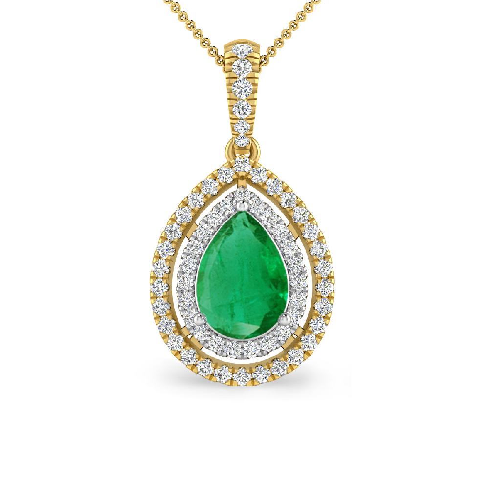 Yellow Gold - Emerald