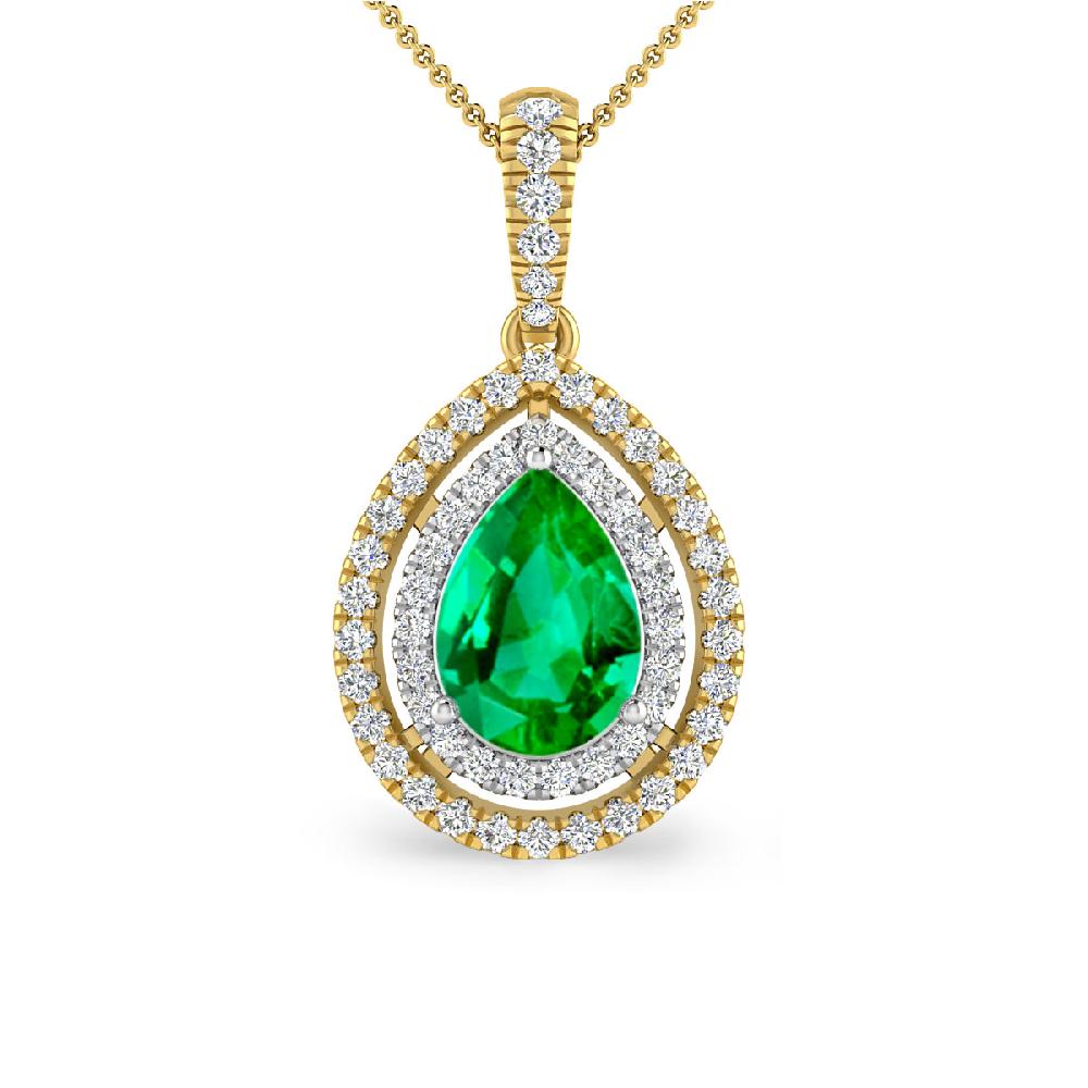 Yellow Gold - Emerald