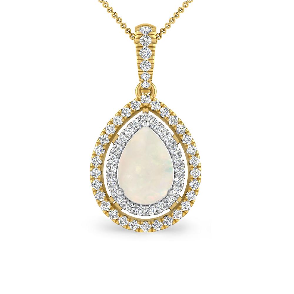 Yellow Gold - Opal