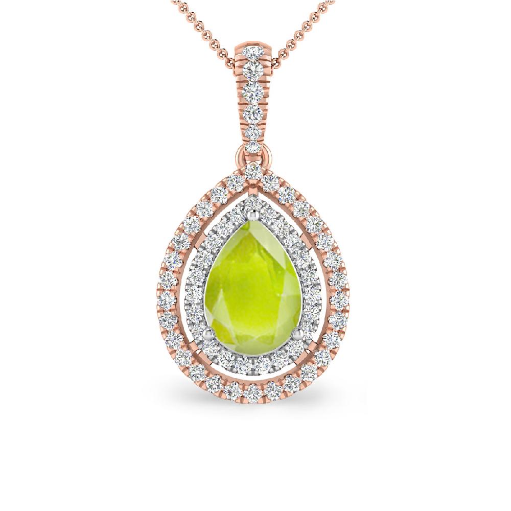 Rose Gold - Peridot