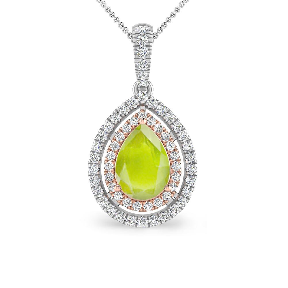 White Gold - Peridot