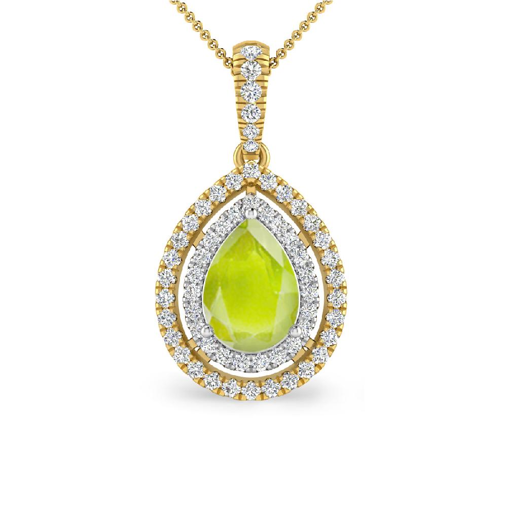 Yellow Gold - Peridot