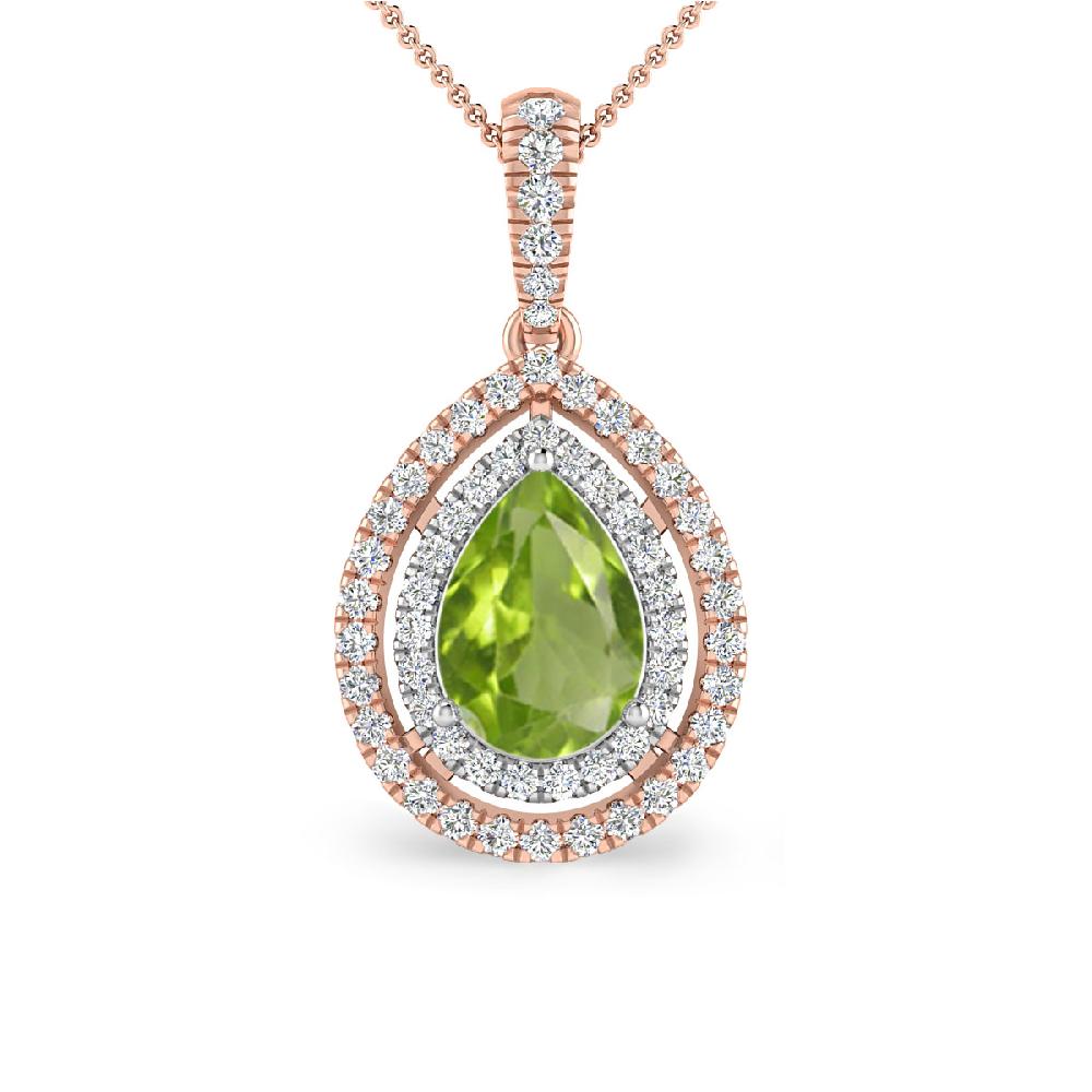 Rose Gold - Peridot