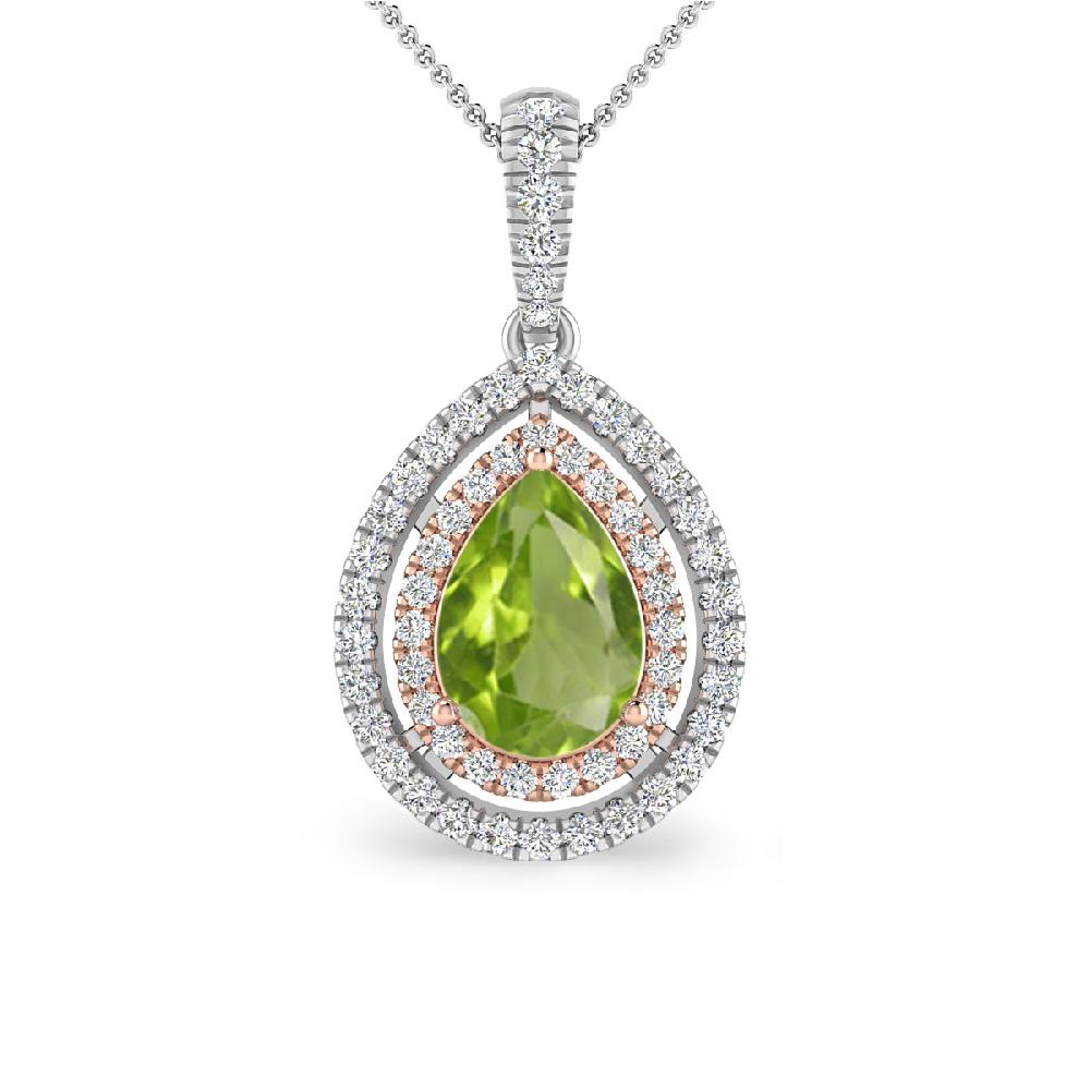 White Gold - Peridot