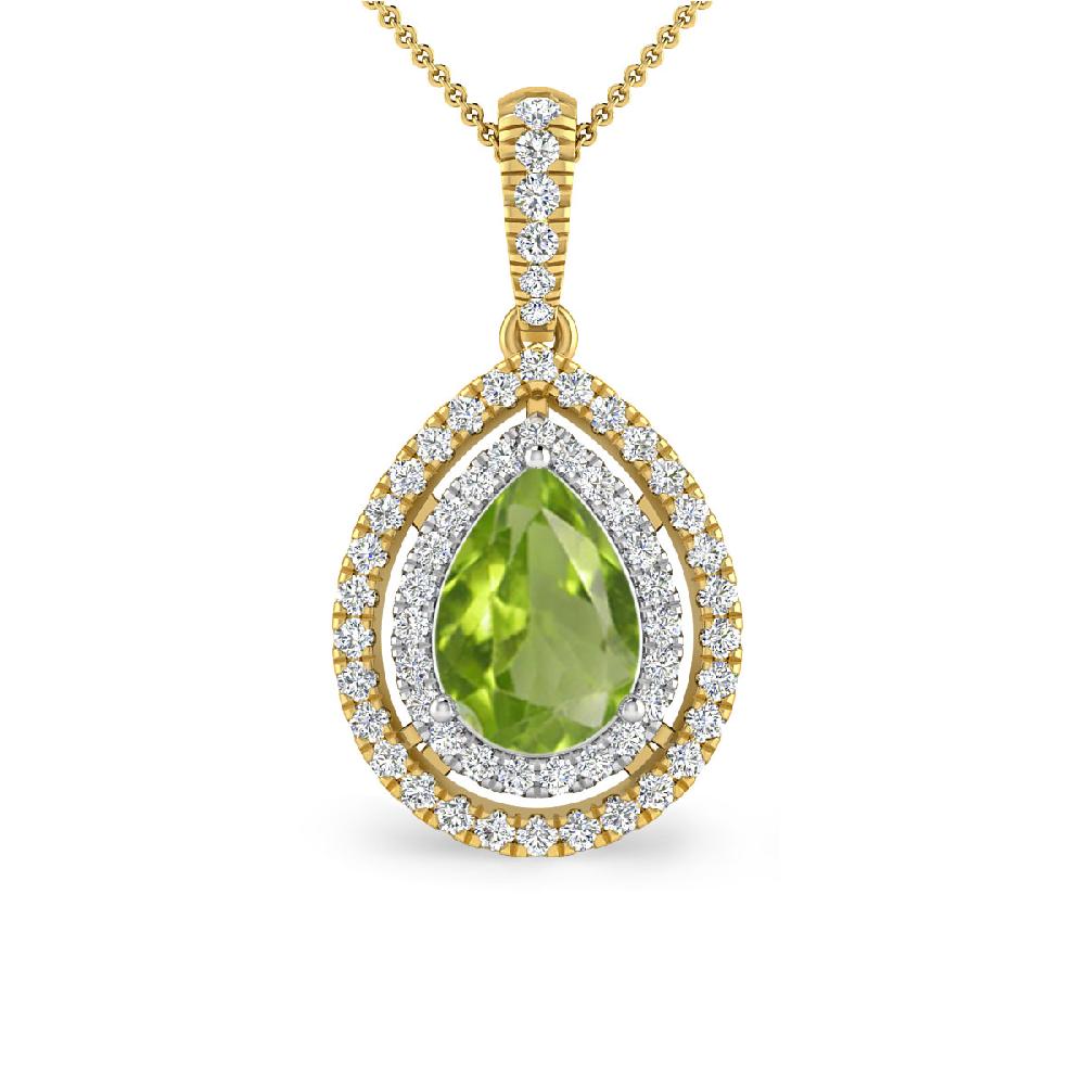 Yellow Gold - Peridot