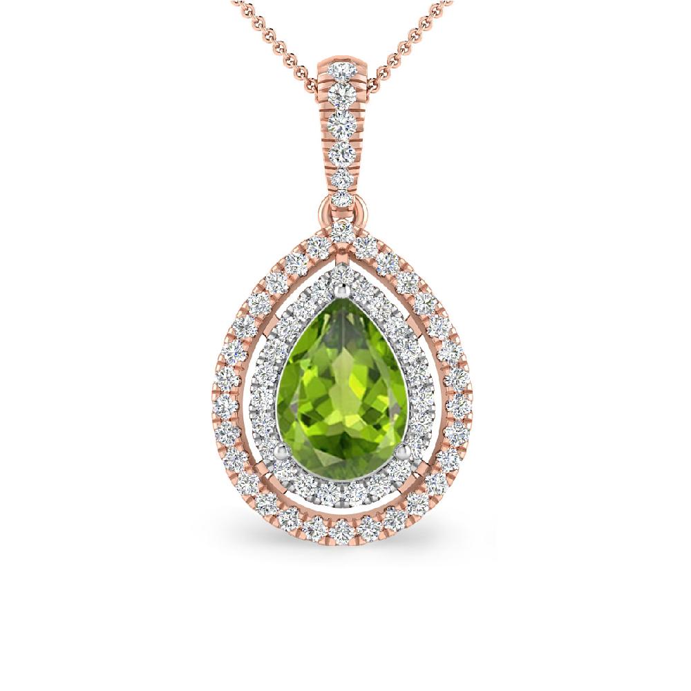 Rose Gold - Peridot