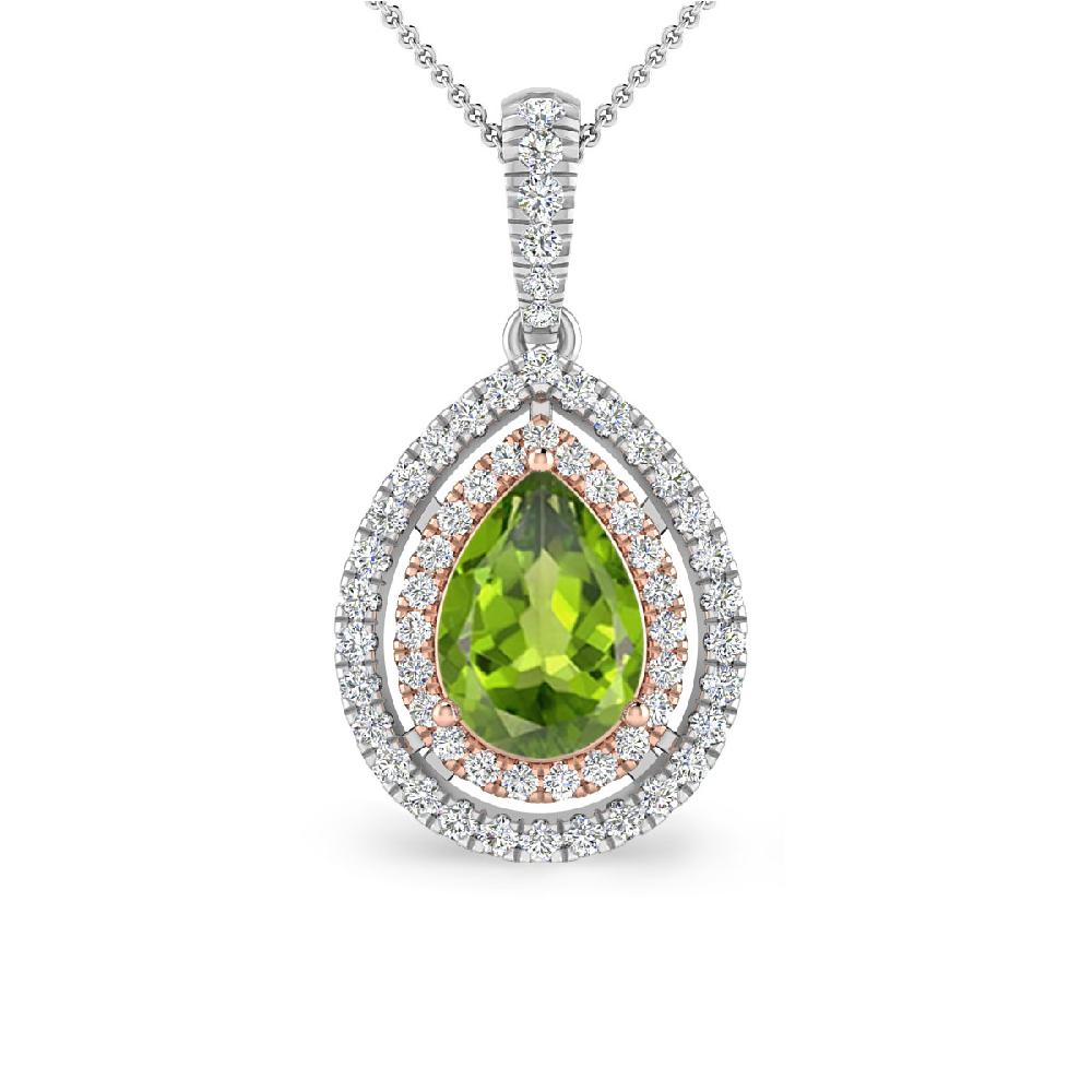 White Gold - Peridot