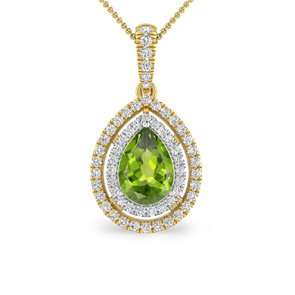 Yellow Gold - Peridot