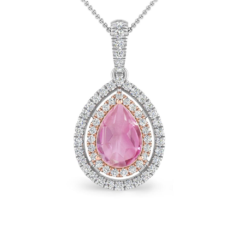 White Gold - Pink Tourmaline