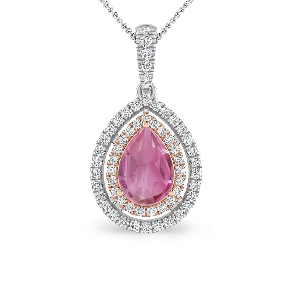 White Gold - Pink Tourmaline