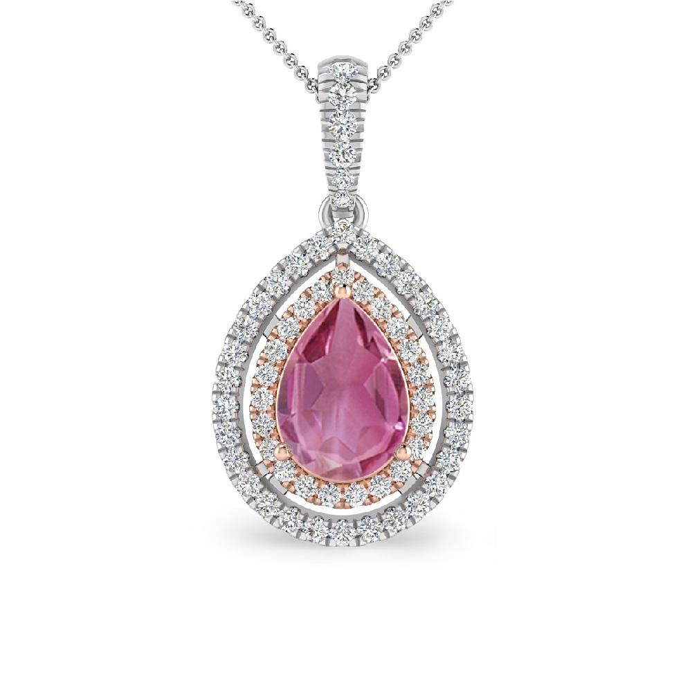 White Gold - Pink Tourmaline