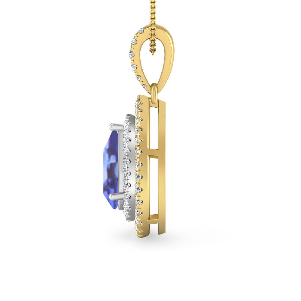 Yellow Gold - Tanzanite