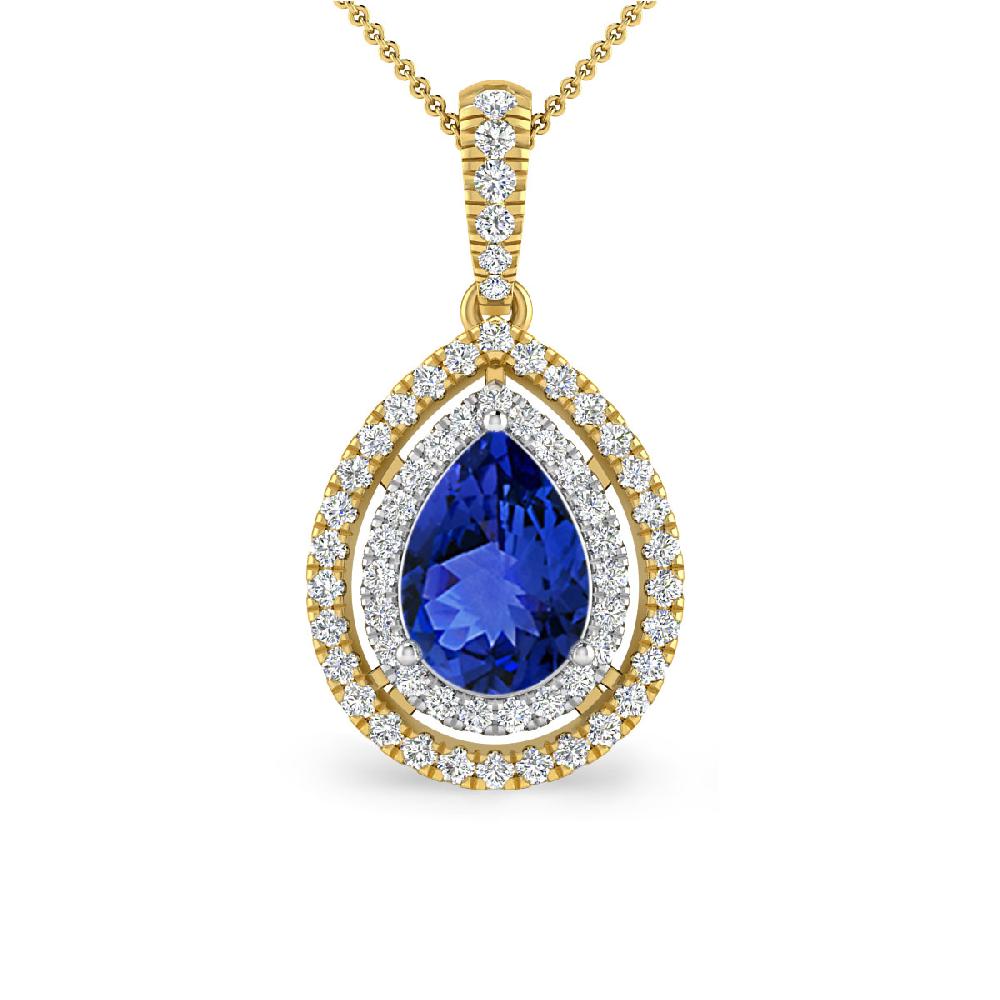 Yellow Gold - Tanzanite