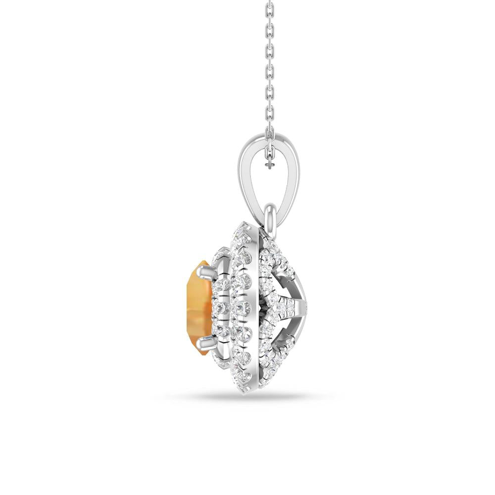White Gold - Citrine