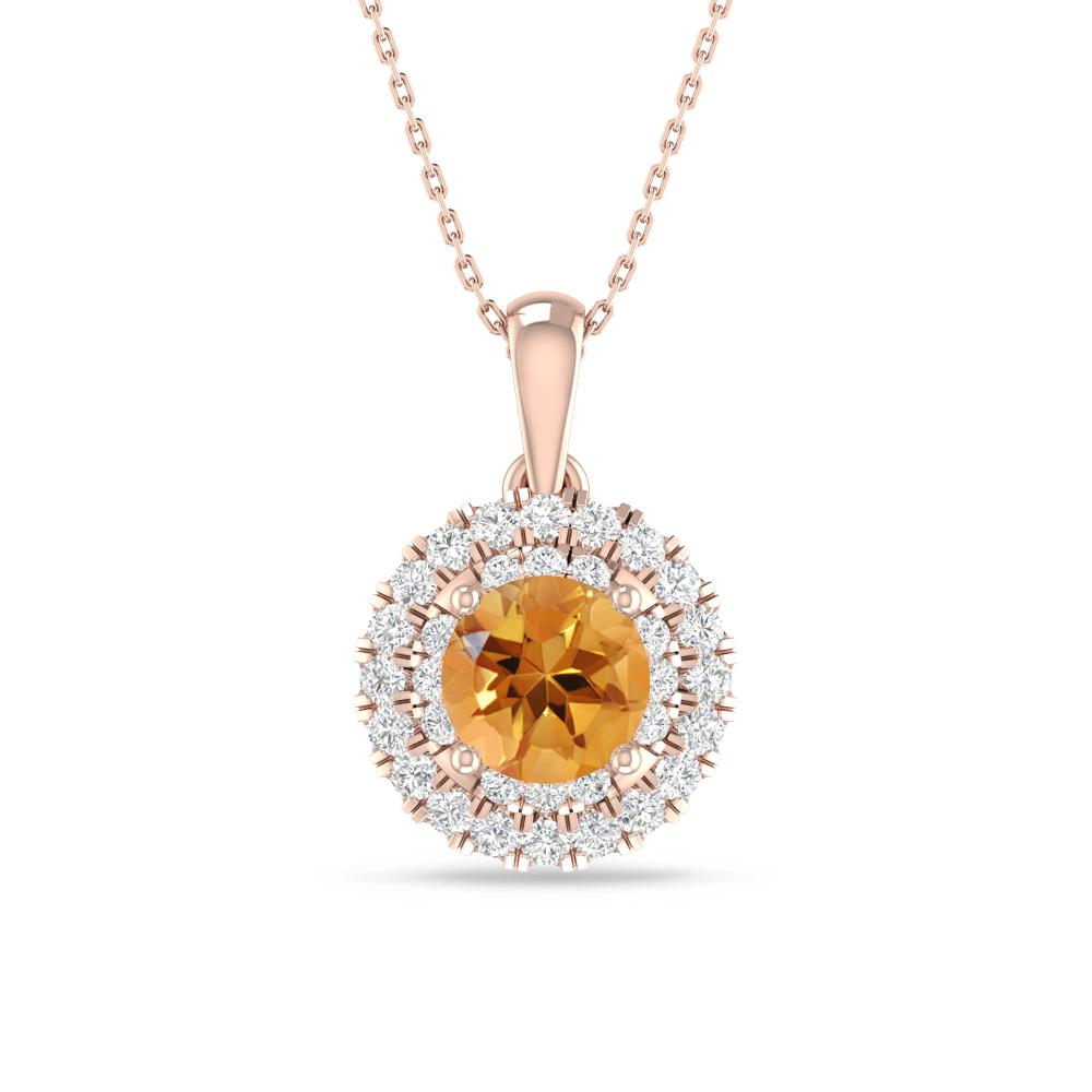 Rose Gold - Citrine