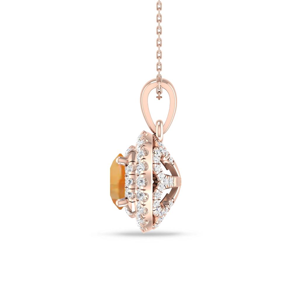 Rose Gold - Citrine