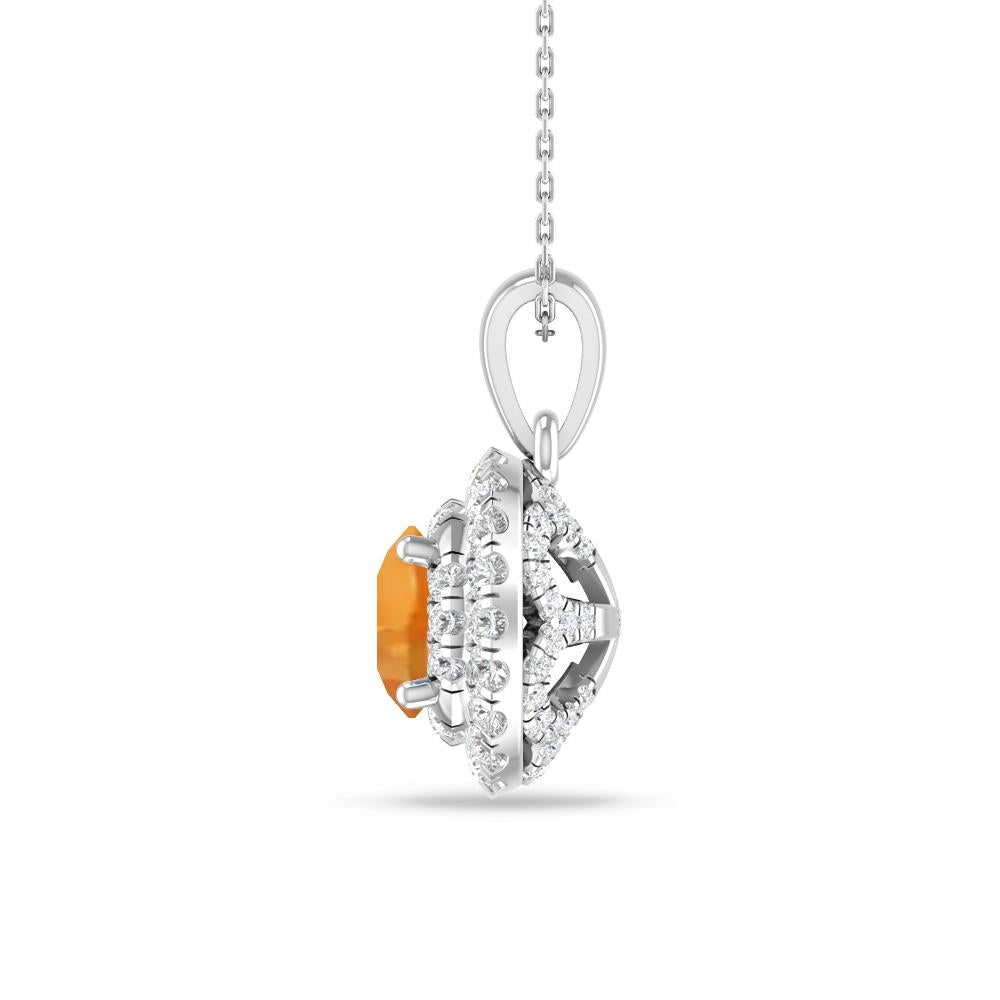 White Gold - Citrine