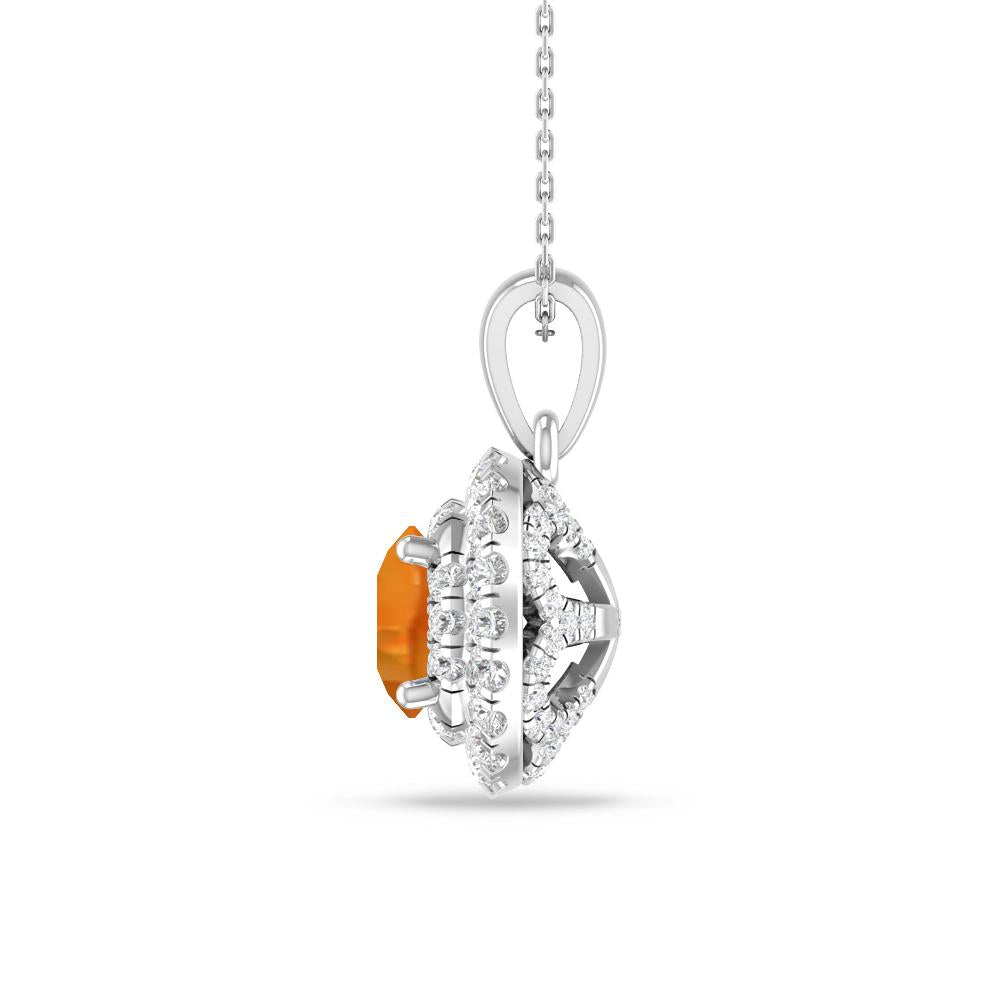 White Gold - Citrine