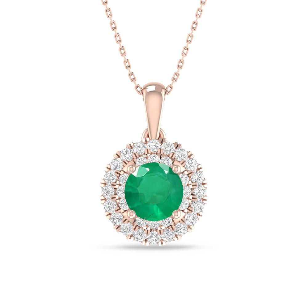 Rose Gold - Emerald
