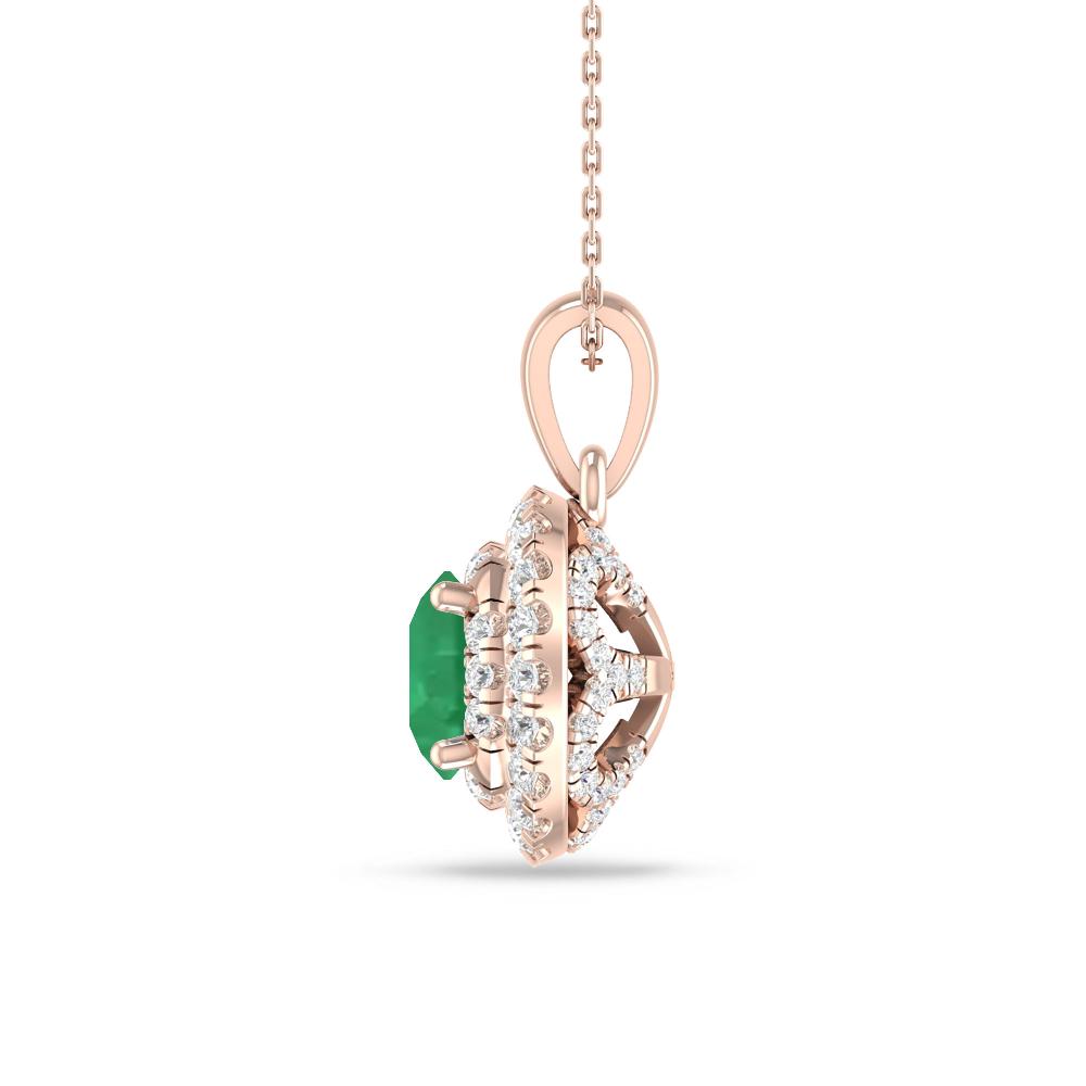Rose Gold - Emerald