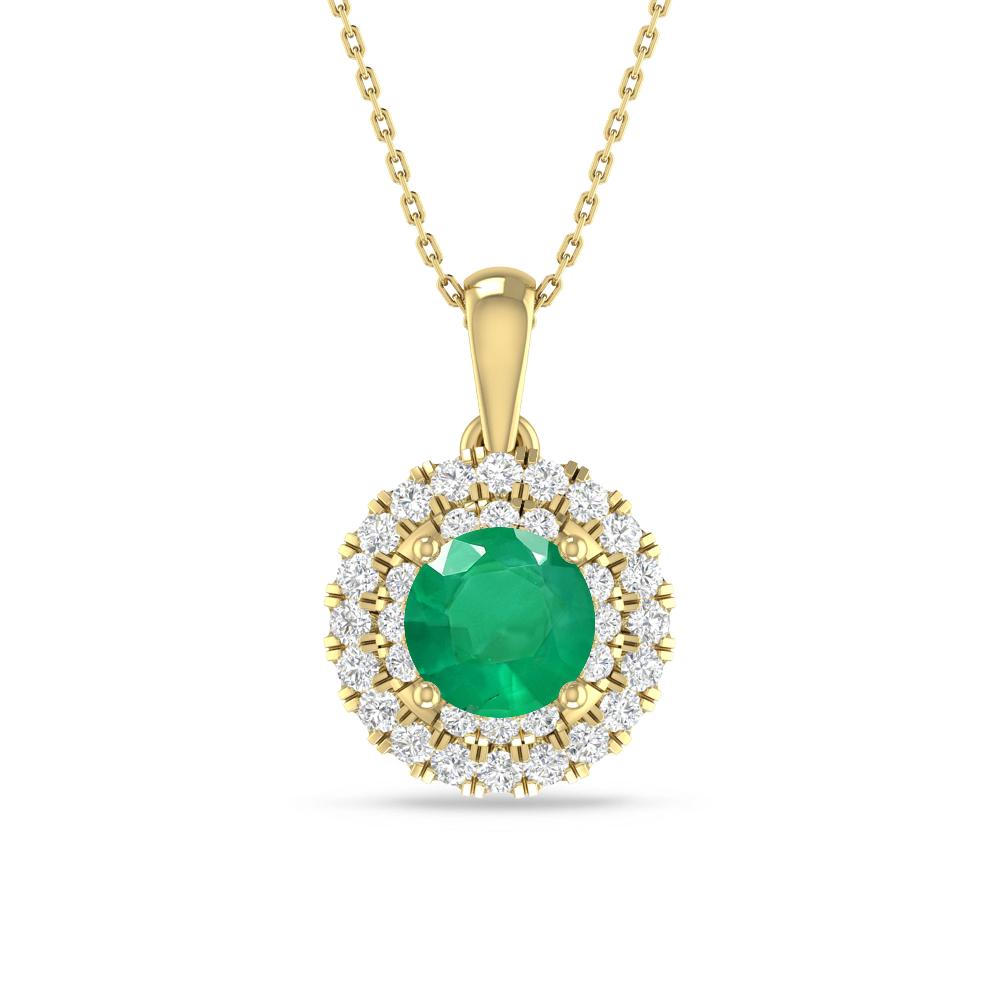 Yellow Gold - Emerald