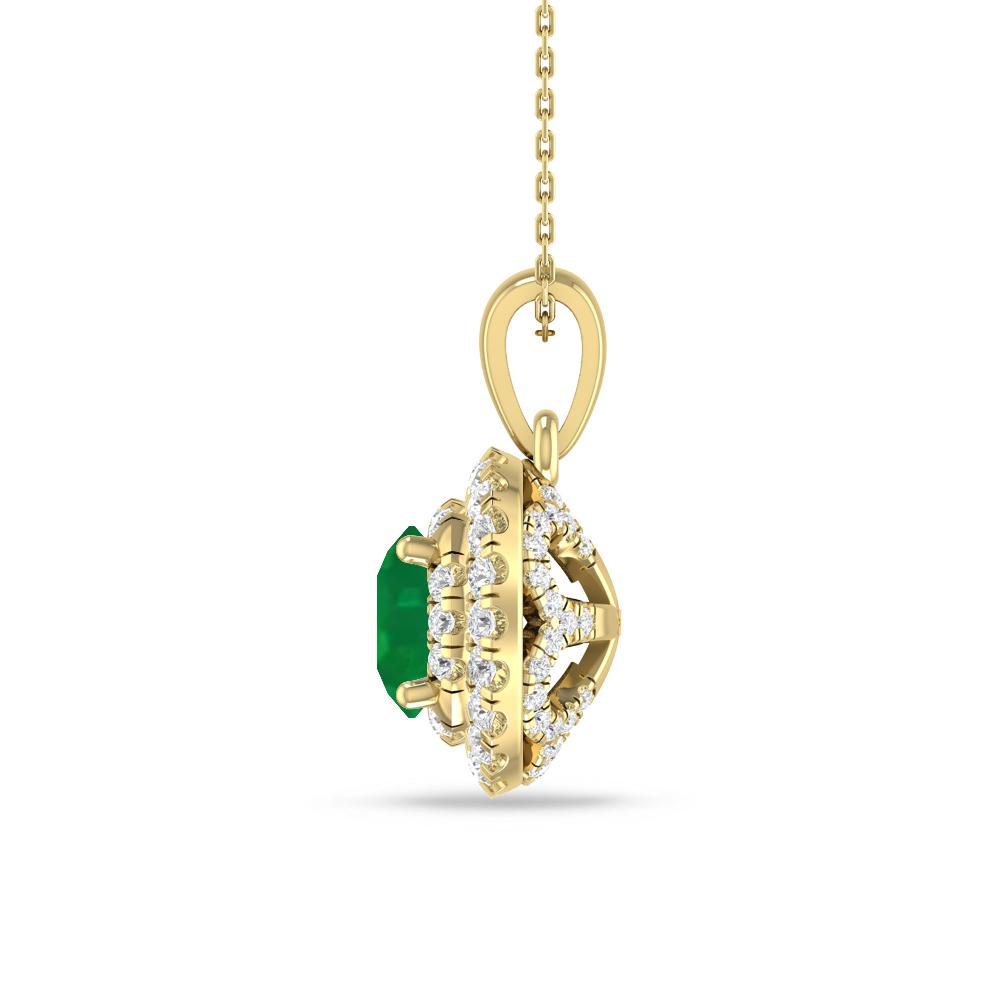 Yellow Gold - Emerald
